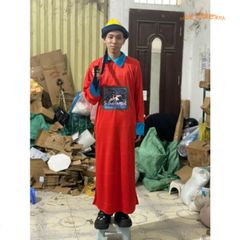 Áo Hóa Trang Halloween Cương Thi Cho Người Lớn - Bộ 3 Màu Độc Đáo và Ấn Tượng Phù Hợp Với Các Bữa Tiệc Hóa Trang
