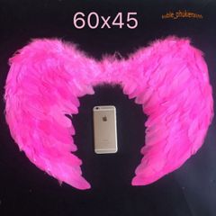Đôi Cánh Thiên Thần Lông Vũ Màu Sắc Halloween - Phụ Kiện Cosplay Hóa Trang, Đạo Cụ Tiệc Tùng Độc Đáo cho Trẻ Em và Người Lớn