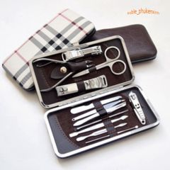 Bộ làm móng 12 món cao cấp kèm hộp sang trọng màu đỏ - Dụng cụ chăm sóc cá nhân tiện lợi cho bạn và gia đình