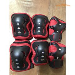 Bộ bảo hộ 6 món cho trẻ em - An toàn cho chân tay, đầu gối khi trượt patin, xe đạp, ván trượt, scooter - Dành cho bé từ 2-10 tuổi.