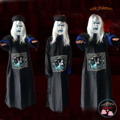 Bộ Trang Phục Cương Thi Thẩm Phán Halloween - Đồ Hóa Trang Kinh Dị Cho Tiệc Hóa Trang Và Cosplay, Bằng Chất Liệu Thoải Mái