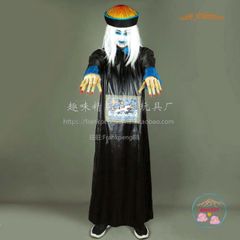 Bộ Trang Phục Cương Thi Thẩm Phán Halloween - Đồ Hóa Trang Kinh Dị Cho Tiệc Hóa Trang Và Cosplay, Bằng Chất Liệu Thoải Mái
