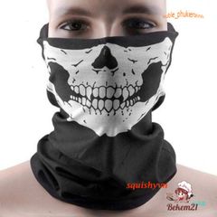Bộ Găng Tay và Mặt Nạ Hóa Trang Halloween Hình Xương Độc Đáo - Phụ Kiện Tiệc Tùng Rùng Rợn Thú Vị
