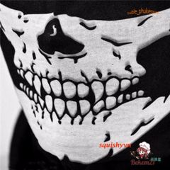 Bộ Găng Tay và Mặt Nạ Hóa Trang Halloween Hình Xương Độc Đáo - Phụ Kiện Tiệc Tùng Rùng Rợn Thú Vị