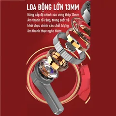 Tai Nghe Bluetooth Gaming SP23 TWS 5.3 - Không Dây, Độ Trễ Thấp, Âm Thanh Bass Stereo 9D, Chống Nước, Thích Hợp Cho Tất Cả Thiết Bị
