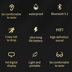 Tai Nghe Bluetooth 5.2 TWS TG04 Nhét Tai Không Dây Chống Nước, Chống Ồn, Dung Lượng Pin Lớn, Thiết Kế Thể Thao, Âm Thanh Chất Lượng Cao