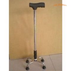 Gậy Hỗ Trợ 3 Chân Chắc Chắn - Dụng Cụ Đi Lại Cho Người Cao Tuổi và Người Khuyết Tật, Điều Chỉnh Chiều Cao, Chống Trơn Trượt