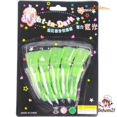 Bộ móng tay Halloween quỷ ma quái 10 ngón - Phụ kiện hóa trang độc đáo cho lễ hội và tiệc tùng ma mị.