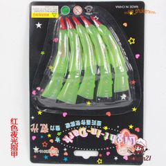 Bộ móng tay Halloween quỷ ma quái 10 ngón - Phụ kiện hóa trang độc đáo cho lễ hội và tiệc tùng ma mị.