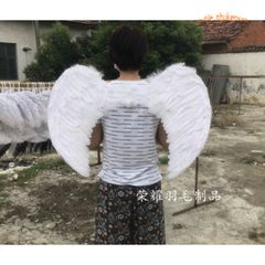 Cánh Thiên Thần Cosplay Trắng Cho Bé - Kích Thước 40*15cm, Phụ Kiện Tiệc Hóa Trang Đẹp Mắt