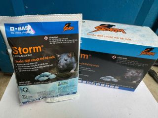 Thuốc Diệt Chuột Storm 20 Viên - Giải Pháp Tiện Dụng, Hiệu Quả Cho Gia Đình, Giao Hàng Hỏa Tốc Tại TP.HCM