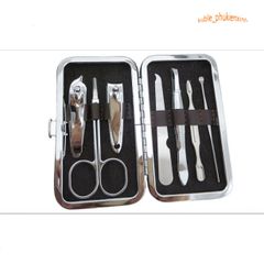 Bộ Dụng Cụ Làm Móng Tay Chân 7 Món Thép Không Gỉ - Tiện Lợi, Sang Trọng, Chăm Sóc Sắc Đẹp Tại Nhà
