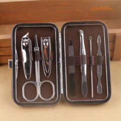 Bộ Dụng Cụ Chăm Sóc Móng Tay Chân Mini 7 Món Đa Năng - Kềm Cắt Da, Lấy Khóe, Dụng Cụ Làm Nail Tiện Lợi Tại Nhà