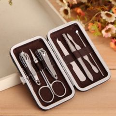 Bộ Dụng Cụ Chăm Sóc Móng Tay Chân Mini 7 Món Đa Năng - Kềm Cắt Da, Lấy Khóe, Dụng Cụ Làm Nail Tiện Lợi Tại Nhà