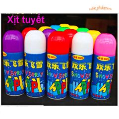 Bình Xịt Tạo Tuyết Tan Chảy - Phụ Kiện Trang Trí Sinh Nhật và Không Gian Nghệ Thuật - Độc Đáo và Sáng Tạo