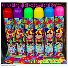Bình Xịt Bọt Tuyết Trắng Cho Tiệc Sinh Nhật - Sản Phẩm Thể Thao Du Lịch, Chất Liệu Nhôm Chống Trượt, Màu Xanh Nước Biển