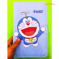 Bao Da PU Doremon 7 Inch với Bàn Phím và Đầu Cắm Micro USB - Thiết Kế Chong Chóng Sang Trọng cho Điện Thoại Android