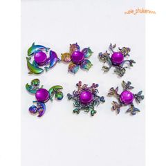 Spinner Kim Loại Gradient G21-40 - Fidget Spinner 2 Cánh Giải Tỏa Căng Thẳng, Thiết Kế Sang Trọng, Chất Liệu Thép Không Gỉ