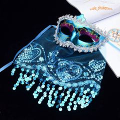 Mặt Nạ Nửa Mặt Cổ Trang Anh Hùng - Đạo Cụ Hóa Trang Halloween Hoàn Hảo Cho Tiệc và Sự Kiện Cosplay
