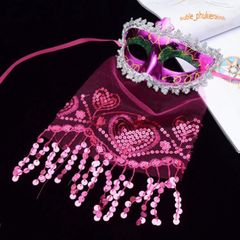 Mặt Nạ Nửa Mặt Cổ Trang Anh Hùng - Đạo Cụ Hóa Trang Halloween Hoàn Hảo Cho Tiệc và Sự Kiện Cosplay