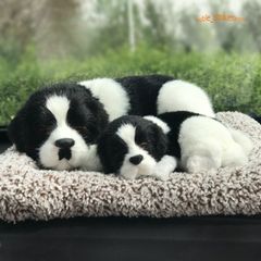 Gấu Bông Cún Đốm Lõi Than Hoạt Tính - Khử Mùi Không Khí Ô Tô, Thú Cưng Trang Trí Xe Hơi Ngộ Nghĩnh