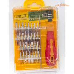 Bộ Tô Vít Đa Năng 32 Món - Bộ Công Cụ 32 in 1 Thép Không Gỉ, Tiện Dụng Cho Sửa Chữa Gia Đình, Có Kẹp Linh Kiện
