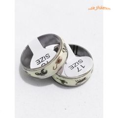 Nhẫn Titan Dạ Quang Phát Sáng Trong Bóng Tối - Trang Sức Nam Hàng Đầu Thời Trang Hiện Đại, Mẫu Giao Ngẫu Nhiên