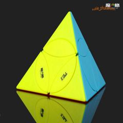 Rubik Tam Giác Pyraminx YJ Petal - Đồ Chơi Trí Tuệ Không Dán Màu Sắc, Phát Triển Tư Duy Cho Trẻ Em