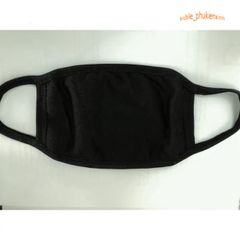 Khẩu Trang Vải Đen Trơn Hàn Quốc - Khẩu Trang Basic Thoáng Khí Chống Bụi, Tiết Kiệm và Thời Trang Cho Mọi Nhu Cầu