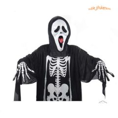 Bộ Đồ Hóa Trang Halloween Hình Bộ Xương Cho Trẻ Em - Trang Phục Lễ Hội Độc Đáo, Thú Vị Và Ấn Tượng