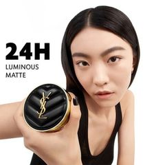 Phấn Nước YSL Le Cushion Encre De Peau Couture 2024 Tone 20 Chính Hãng - Trang Điểm Mịn Màng, Bảo Vệ SPF23 PA++ 14g