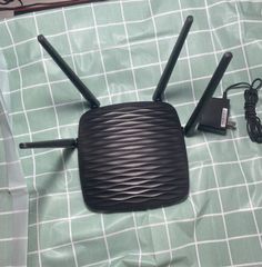 Bộ phát WiFi Tenda AC5 Router 2 băng tần AC1200 tốc độ 1200Mbps, 4 râu 5dBi - Kèm hướng dẫn cài đặt chi tiết bằng hình ảnh