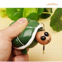 Móc Khóa Rùa Thụt Cổ Dễ Thương - Độc Đáo, Ngộ Nghĩnh - Phụ Kiện Thời Trang Chất Liệu Nhựa Dẻo, Quà Tặng Tuyệt Vời