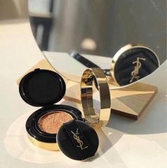 Phấn Nước Yves Saint Laurent YSL Le Cushion Encre De Peau Màu 10 - Kem Trang Điểm Luminous Matte Có Chỉ Số Chống Nắng SPF 23 Chính Hãng