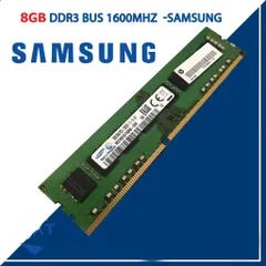 RAM 8GB DDR3 1600MHz Samsung/Kingston PC3 1.5V cho Máy Tính Để Bàn - Bảo Hành 3 Năm 1 Đổi 1