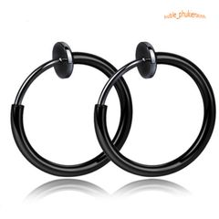 Khuyên Tai Nam Kẹp Tròn Titan Thời Trang - Bông Tai Không Cần Xỏ Lỗ Phong Cách Idol Hàn Quốc - Trang Sức Nam Unisex