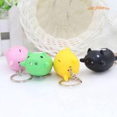 Móc Khóa Heo Thiên Thần Phát Sáng LED – Móc Khóa Dễ Thương Có Âm Thanh và Đèn, Quà Tặng Độc Đáo Cho Fan Hâm Mộ