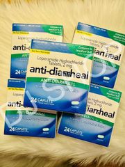 Hộp Đựng Tiêu-Chảy Anti-Diarrheal 24 Viên - Giải Pháp Hiệu Quả Hỗ Trợ Tiêu Hóa, Sản Phẩm Chính Hãng Từ Mỹ