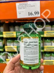 Viên Uống Magnesium Gilycinate 240mg Nature's Bounty - Bổ Sung Magie Tốt Nhất 180 Viên Giúp Cải Thiện Giấc Ngủ và Chức Năng Thần Kinh