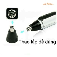 Dụng cụ cắt tỉa lông mũi cao cấp, thiết kế nhỏ gọn thép không gỉ - Giải pháp làm đẹp tiện lợi cho phái mạnh