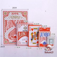 Bộ Bài Tây Khổng Lồ A4 - Bài Poker Kích Thước Lớn Đầy Ấn Tượng, Thích Hợp Biểu Diễn và Giảng Dạy
