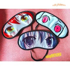 Miếng Bịt Mắt Ngủ Hoạt Hình Anime Manga Chất Liệu Lụa Cao Cấp - Giúp Thư Giãn Tuyệt Vời Khi Du Lịch
