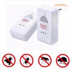 Máy Đuổi Côn Trùng Pest Reject - An Toàn, Không Độc Hại, Sử Dụng Sóng Siêu Âm, Hiệu Quả Đuổi Muỗi, Chuột, Gián Trong Nhà.