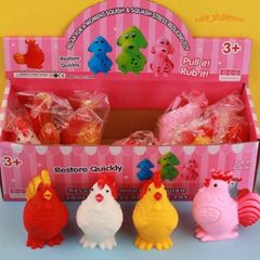 Đồ Chơi Bóp Mềm Hình Chú Gà Trống Squishy - Giảm Căng Thẳng, Thư Giãn Cho Trẻ Em Và Người Lớn, Quà Tặng Đáng Yêu