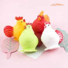 Đồ Chơi Bóp Mềm Hình Chú Gà Trống Squishy - Giảm Căng Thẳng, Thư Giãn Cho Trẻ Em Và Người Lớn, Quà Tặng Đáng Yêu