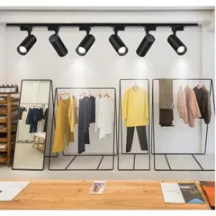 Đèn LED Ray Rọi 20W COB - Ánh Sáng Trắng, Vàng, Trung Tính - Thiết Kế Đen Thời Trang Cho Showroom, Cửa Hàng, Nhà Hàng