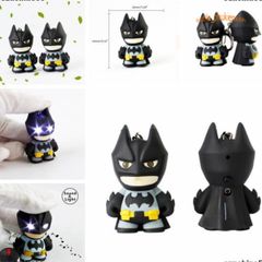 Móc Khóa Batman Người Dơi LED Phát Âm Thanh - Phụ Kiện Thời Trang Siêu Anh Hùng Độc Đáo và Cá Tính
