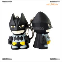 Móc Khóa Batman Người Dơi LED Phát Âm Thanh - Phụ Kiện Thời Trang Siêu Anh Hùng Độc Đáo và Cá Tính