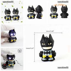 Móc Khóa Batman Người Dơi LED Phát Âm Thanh - Phụ Kiện Thời Trang Siêu Anh Hùng Độc Đáo và Cá Tính