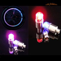 Đèn LED Neon Gắn Nắp Van Bánh Xe Đạp/Xe Máy/Xe Ô Tô - Phụ Kiện Độc Đáo Tạo Hiệu Ứng Ánh Sáng Rực Rỡ, Dễ Dàng Lắp Đặt